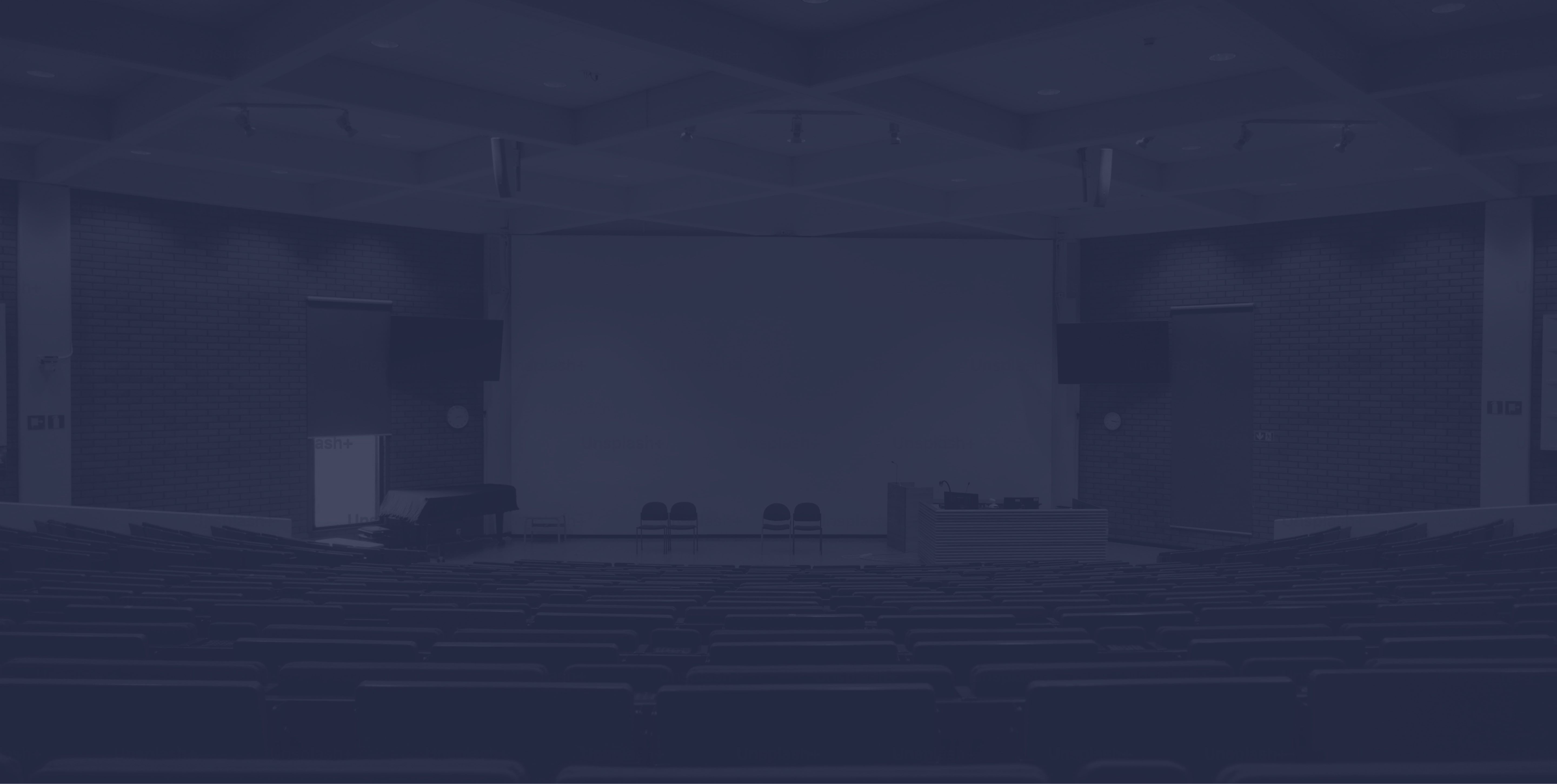 Image of a college auditorium