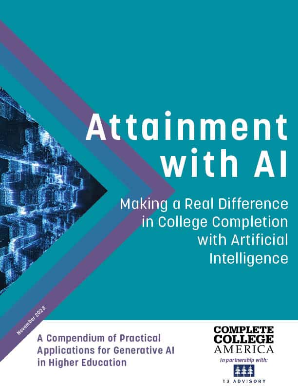 Advancing college completion through artificial intelligence and AI-driven solutions for higher education success.
