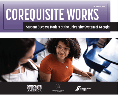 Complete college america student success model Georgia university system 2021.