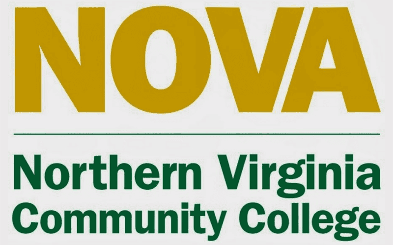 NOVA Northern Virginia Community College logo for higher education and community college success.